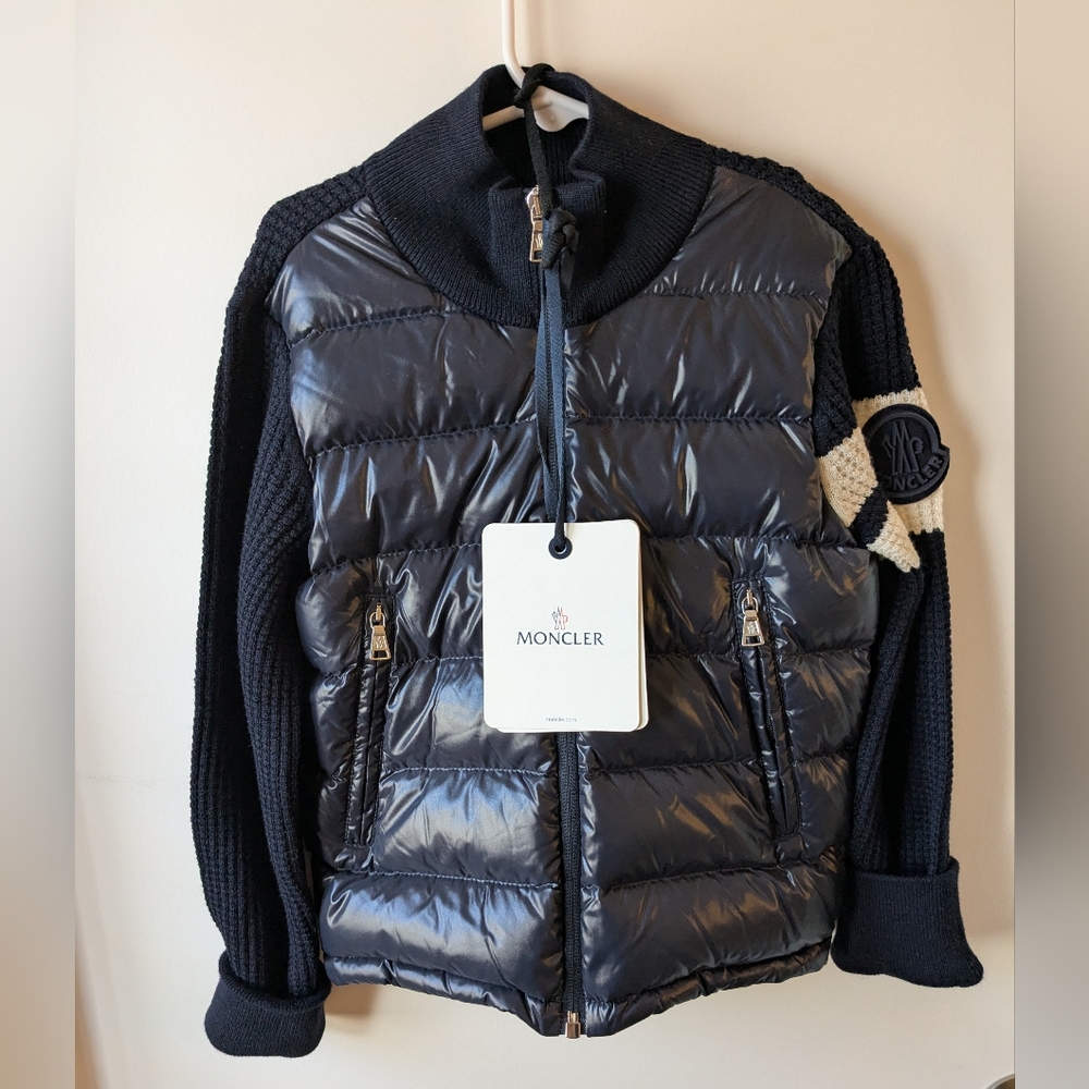 Moncler Black Quilted Jacket (NWT) 8A